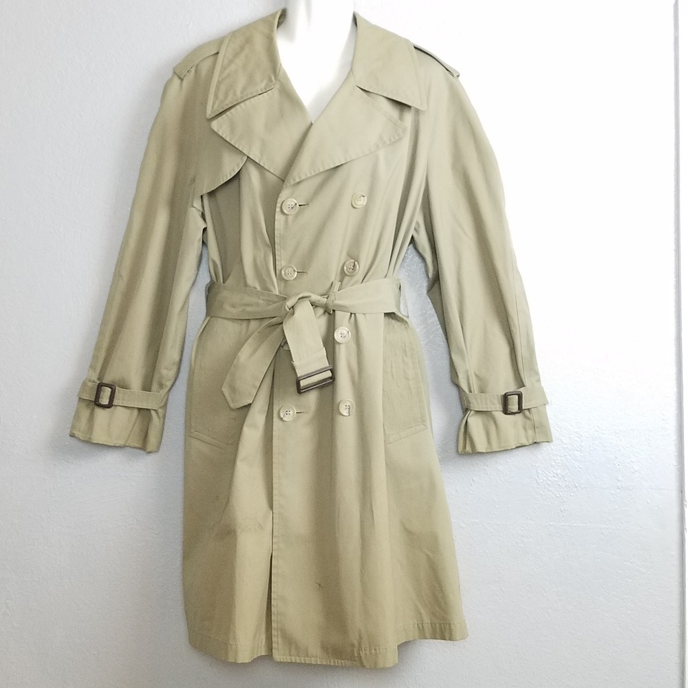 London Fog Classic Khaki Trench Coat